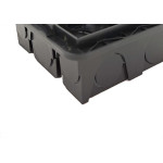 Caixinha De Luz Pvc Pial Legrand Preta 4X4 - Kit C/16 Pecas