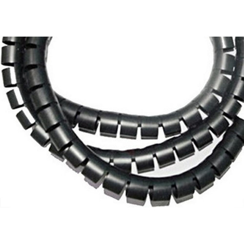 Organizador De Fios Daneva 10Mmx1,0M Preto - Dn1572