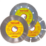 Disco Diamantado Starrett Cartela Com 3 Pecas Liso/Segmentado/Turbo 110Mm X 20Mm - Kddp110-3