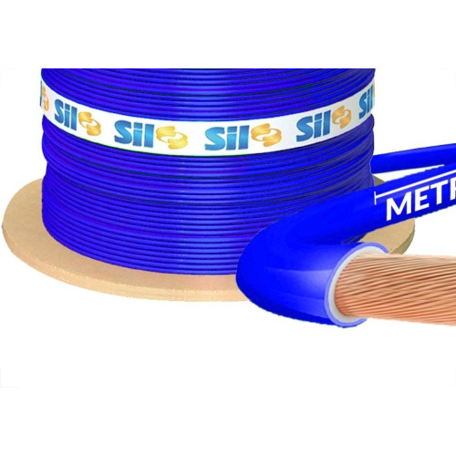 Cabo Flexivel Sil 750V. 120Mm Azul Por Metro