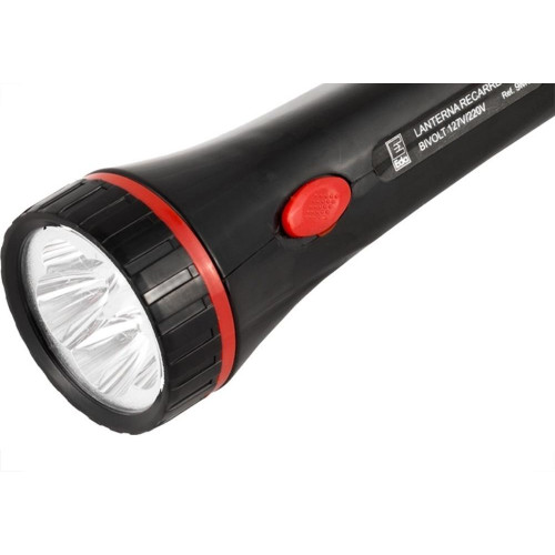 Lanterna Recarregavel Eda 5 Leds Bivolt - 9Mu