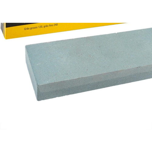 Pedra Afiar Retangular Eda Dupla Face 6'' - 3Ve