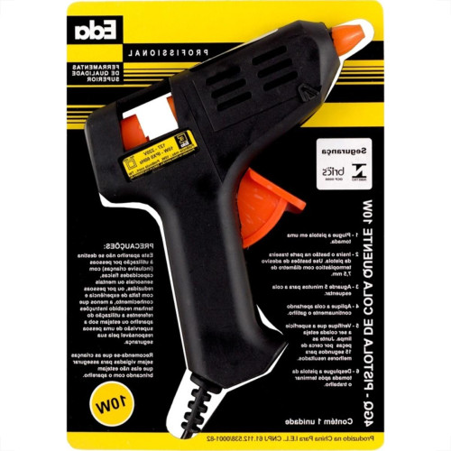 Pistola Para Silicone Eda 10W. Bivolt - 4Gq