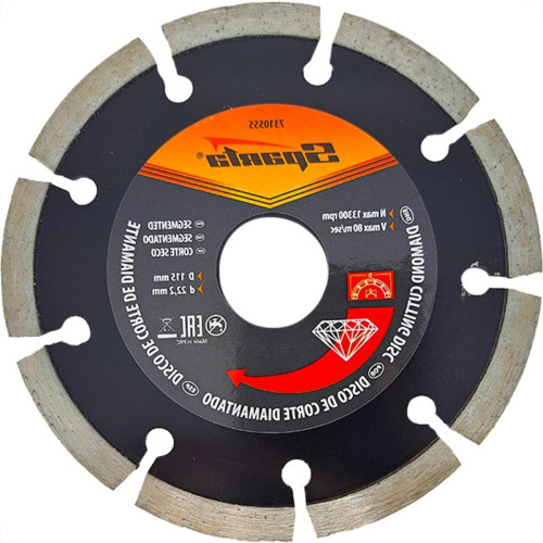 Disco Diamantado Sparta Segmentado Seco 115Mm X 22,2Mm - 7310555