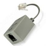 Filtro Adsl Fx-Adsl2 Para Fone Foxlux Com Rabicho Saida Para 2 Telefones - 49.02