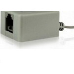 Filtro Adsl Fx-Adsl2 Para Fone Foxlux Com Rabicho Saida Para 2 Telefones - 49.02