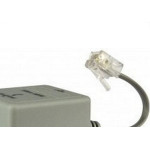 Filtro Adsl Fx-Adsl1 Para Fone Foxlux Com Rabicho - 49.01