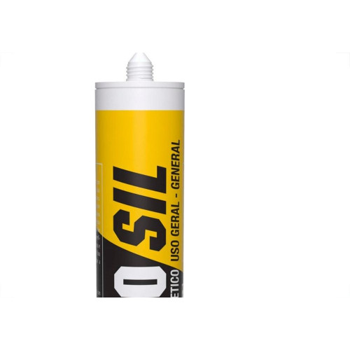 Silicone Acetico Pro Sil Soudal Branco 270Ml/250G.