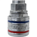 Engate Rapido Para Ar Garden Zamac Cromado Rosca Femea 1/4'' - 10400E