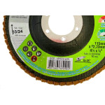 Disco Flap Norton Classic - 4.1/2'' - Grao 120 - Kit C/10 Pecas