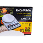 Balanca Digital De Cozinha 10Kg Thompson Com 2 Pilhas Aa
