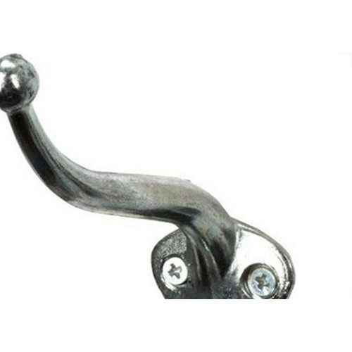 Cabide Inca Duplo Zamac Zincado 651 - Kit C/12 Pecas