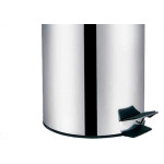 Lixeira Inox Com Pedal Mor Agata 05 Litros