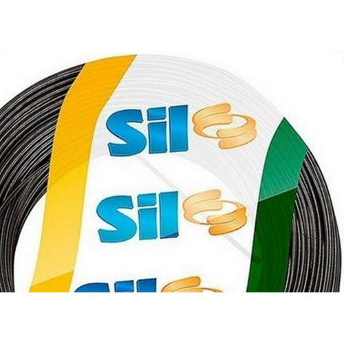Fio Cabo Paralelo Sil Preto 2X1,0Mm