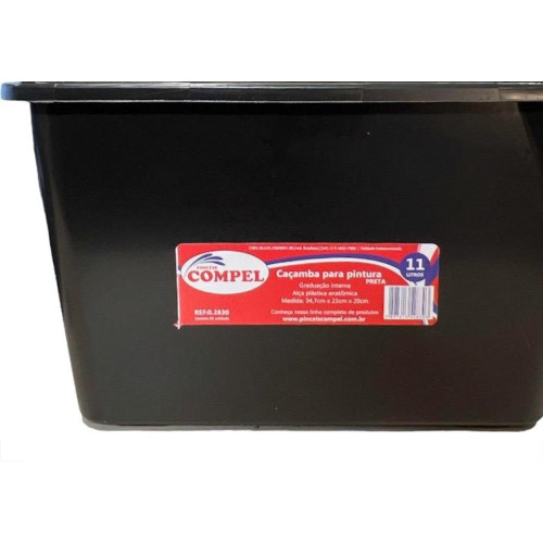 Cacamba Pintura Plastica Compel 11 Litros