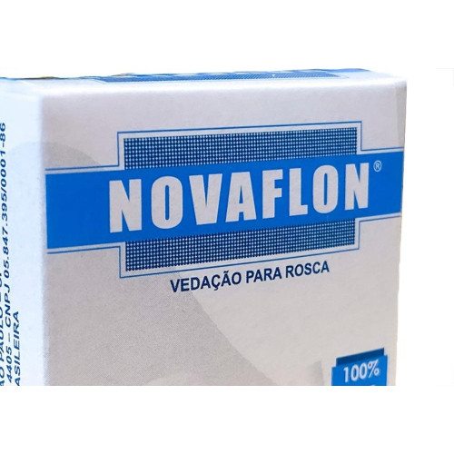 Veda Rosca Novaflon 12X25M - Kit C/60 Pecas