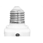 Sensor Fotocelula Acende Quando Escurece Com Soquete E-27 Qualitronix Bivolt Qr52M