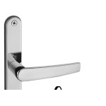 Fechadura Pado Concept Zamac Perfil 500 Externa Estreita Cromada