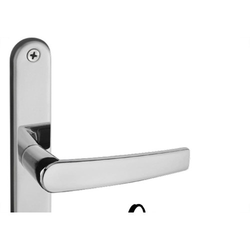 Fechadura Pado Concept Zamac Perfil 500 Externa Estreita Cromada