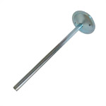 Braco Para Tempo Galvanizado Reto 30Cm Subrap
