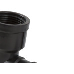 Conexao Preta Plasbohn Joelho Interno   1.1/2'' - Kit C/10 Pecas