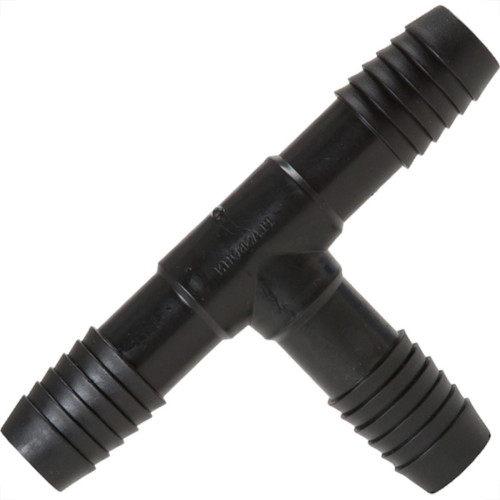Conexao Preta Plasbohn Te Interno Triplo 1'' - Kit C/25 Pecas