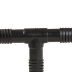 Conexao Preta Plasbohn Te Interno Triplo 1'' - Kit C/25 Pecas
