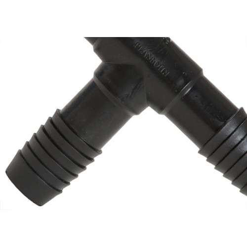 Conexao Preta Plasbohn Te Interno Triplo 1'' - Kit C/25 Pecas
