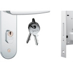 Fechadura Stam Externa Inox Alavanca - 804/33