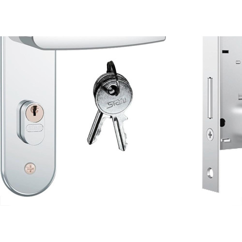 Fechadura Stam Externa Inox Alavanca - 804/33
