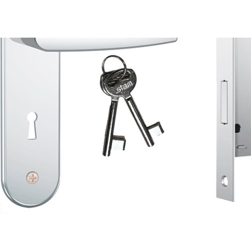 Fechadura Stam Interna Inox Alavanca - 814/33