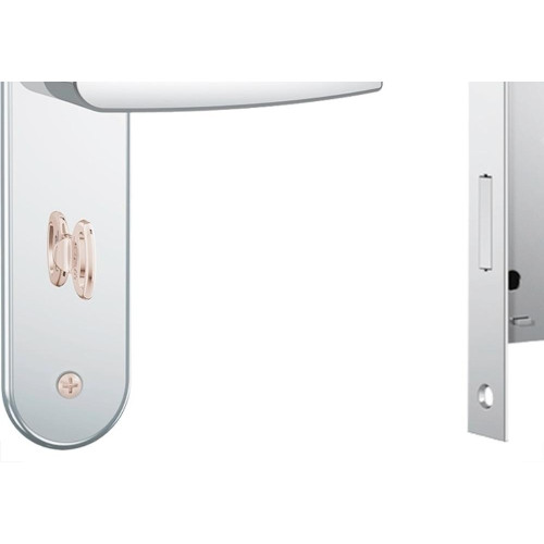 Fechadura Stam Banheiro Inox Alavanca - 824/33