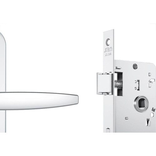 Fechadura Stam Banheiro Inox Alavanca - 824/33