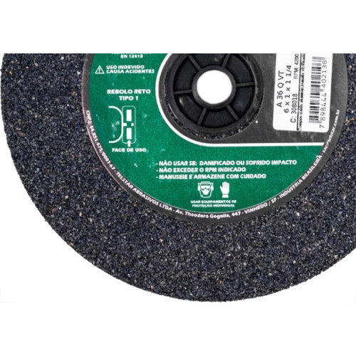 Rebolo Telstar 6 X 1'' A-36 Ferro/Aco
