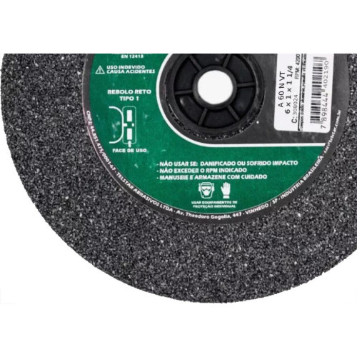 Rebolo Telstar 6 X 1'' A-60 Ferro/Aco