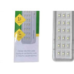Luminaria De Emergencia Intelbras 30 Leds Lea 30 Bivolt