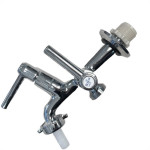 Torneira Maquina De Lavar/Tanque Metal Bognar 1131 Soft - C-29 - 1/2'' E 3/4'' Cromada - 1/4 Volta