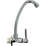 Torneira Bica Movel Pia Parede Metal Bognar 2068 - C-29 - 1/4 Volta
