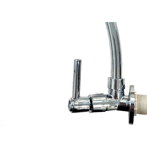 Torneira Bica Movel Pia Parede Metal Bognar 2068 - C-29 - 1/4 Volta