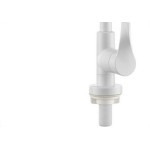 Torneira Lavatorio Abs Herc Twist Bica Alta Branca 2960 - 1/4 De Volta