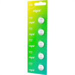 Pilha Elgin Bateria 3V. Litio Cromado-2032 Cartela Com 5 Pecas
