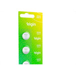 Pilha Elgin Bateria 3V. Litio Cromado-2032 Cartela Com 5 Pecas