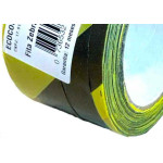 Fita Zebrada Para Sinalizacao Ecoconvert 7Cm X 200M - Kit C/10 Rolos