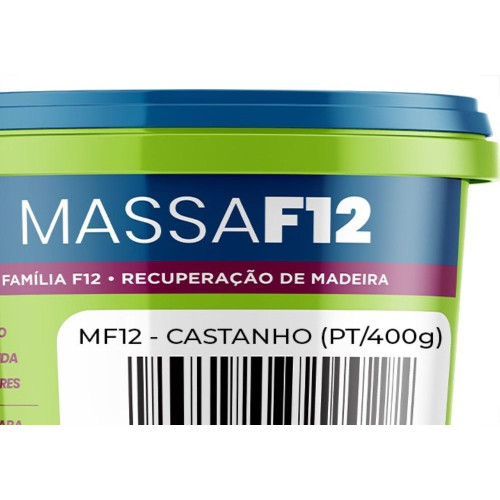 Massa F12 Viapol 400G Castanho/Eucalipto