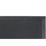 Tapete Kapazi Sanitizante Max Preto Com Moldura 38Cm X 58Cm
