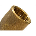 Joelho Latao Amarelo Metais Rei 45º 1/2''