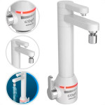 Torneira Eletrica Hydra Com Filtro Puravitta Parede Branca 220V.