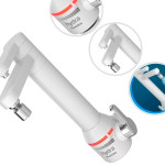 Torneira Eletrica Hydra Com Filtro Puravitta Parede Branca 220V.