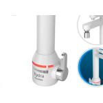 Torneira Eletrica Hydra Com Filtro Puravitta Parede Branca 220V.