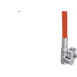 Torneira Gourmet Flex Parede Bica Movel Metal Hydramotion Vermelha - 1/4 Volta